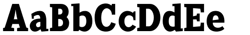 Sextan Serif Black