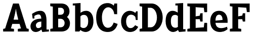 Sextan Serif Bold