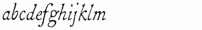 1786 GLC Fournier Narrow Italic