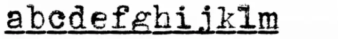 1913 Typewriter Bold