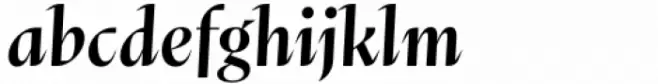 Abstract Medium Italic