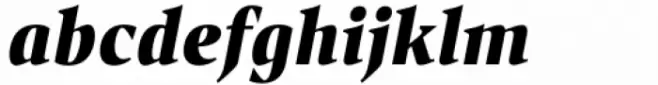 Accia Forte Extra Bold Italic