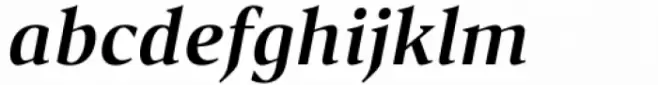 Accia Forte Semi Bold Italic