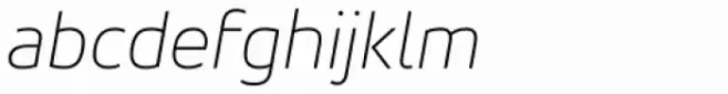 Accord Alternate Thin Italic