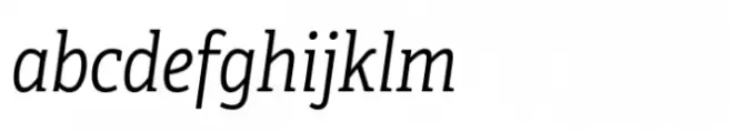 Adelle Condensed Pro Light Italic