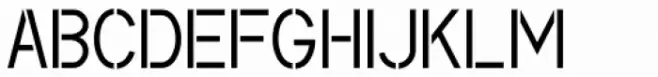 Advertising Stencil JNL Regular