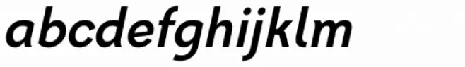 Agave Semi Bold Italic