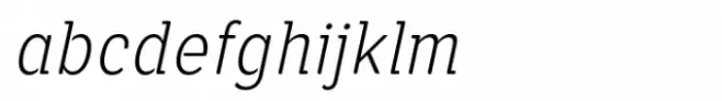 Alaturka 1923 Narrow Extra Light Italic