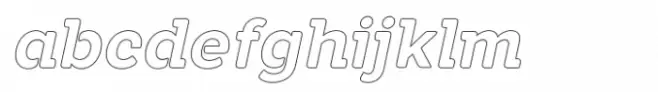 Alaturka 1923 Normal Outline Bold Italic