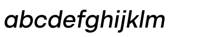 Alexer Medium Italic