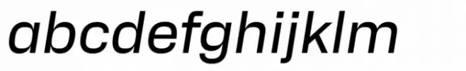 Alfabet Regular Italic