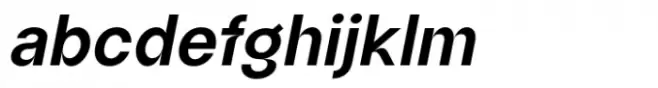 Almarena Neue Display Semi Bold Italic