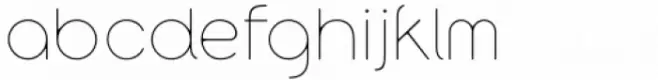 Along Sans Rounded Thin