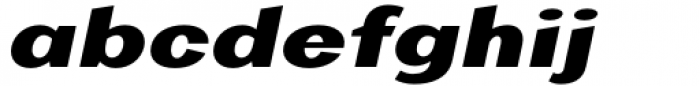 Alterglam Ultra Bold Italic