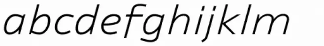 Ambiguity Generous Light Italic