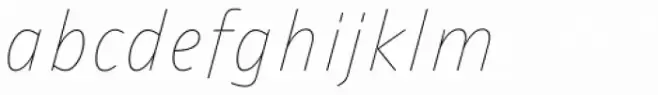 Ambiguity Tradition Thin Italic