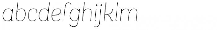Andes Neue Alt 3 Thin Italic