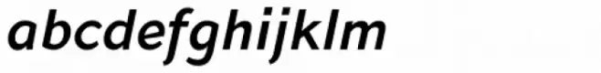 Andis Bold Italic