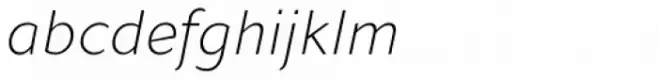 Andis Light Italic
