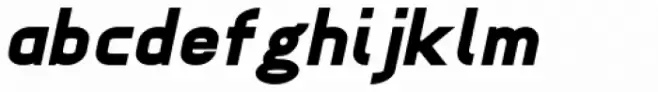 Anikka Sans Heavy Italic