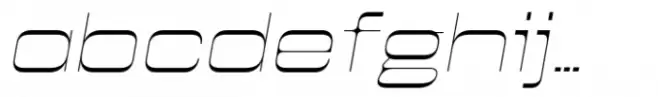 Antipodes Expanded Light Italic