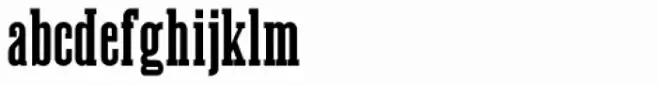 Antique Two Condensed Bold