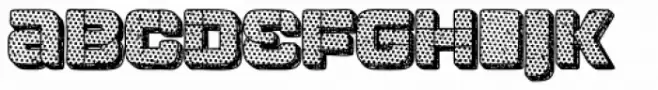 Apnea Outline 3D Halftone Shading
