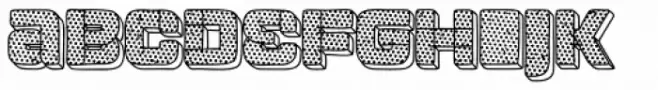 Apnea Outline 3D Halftone