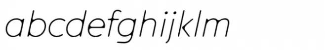Aquawax Fx Extra Light Italic