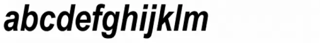 Arial Pro Greek Narrow Bold Italic