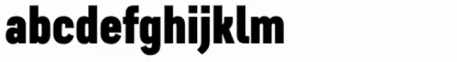 Artico Extra Condensed Black
