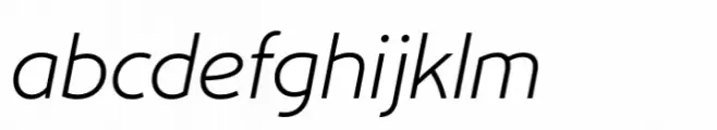 Artnoova Light Italic