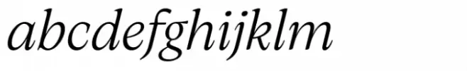 Artusi Light Italic