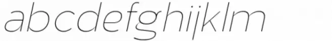 Aukim Thin Italic