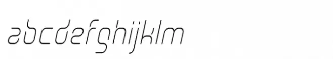 Aunchanted Elite Condensed Italic