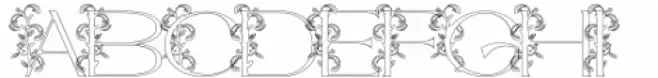 Axmiq Richard Monogram Outline