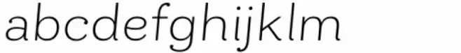 Bakewell Light SemiWide Italic