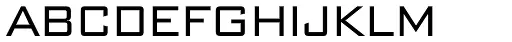 Bank Sans Caps Cyr Light