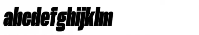 Base Neue Super Condensed Black Oblique