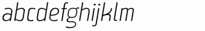 Beriot Thin Italic