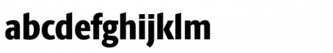 Berlingske Sans Condensed Std Extrabold