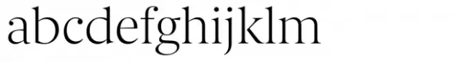 Berlingske Serif Text Std Ultralight