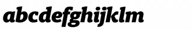Berlingske Slab Std Black Italic