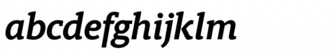Berlingske Slab Std Bold Italic