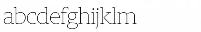 Berlingske Slab Std Thin