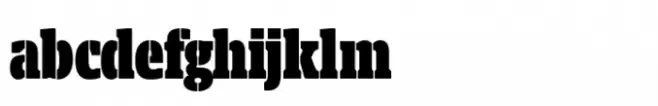 Berlingske Slab Stencil Std Black