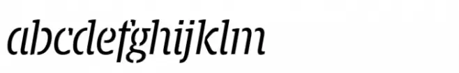Berlingske Slab Stencil Std Italic