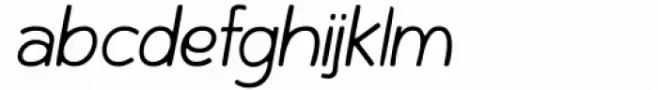 Bezura Light Italic