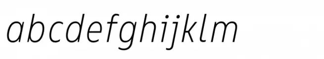 Bion Light Condensed Italic