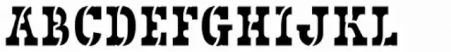 Bixa Plain Stencil